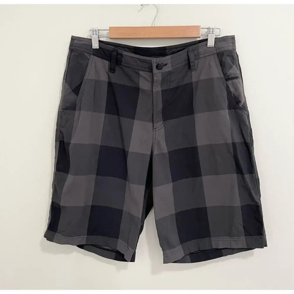 Lululemon Kahuna Plaid Check Shorts